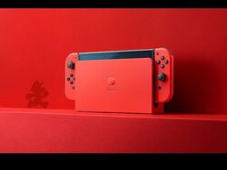 Nintendo Switch OLED Mario Red Edition Gaming Console